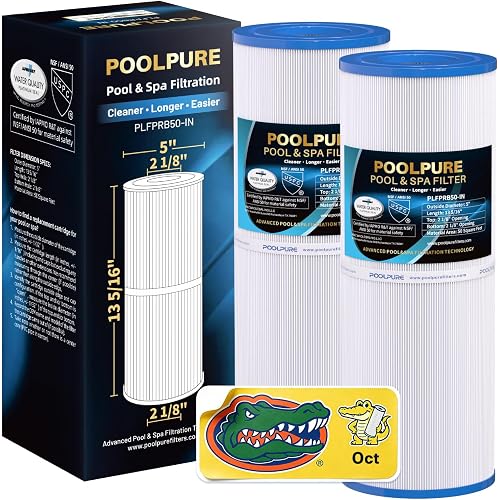 POOLPURE PLFPRB50-IN Hot Tub Filter Replace Pleatco PRB50-IN, Unicel C-4950