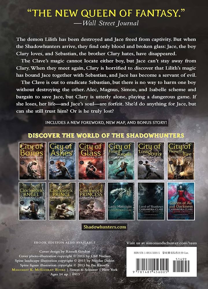 Amazon.com: City of Lost Souls (The Mortal Instruments