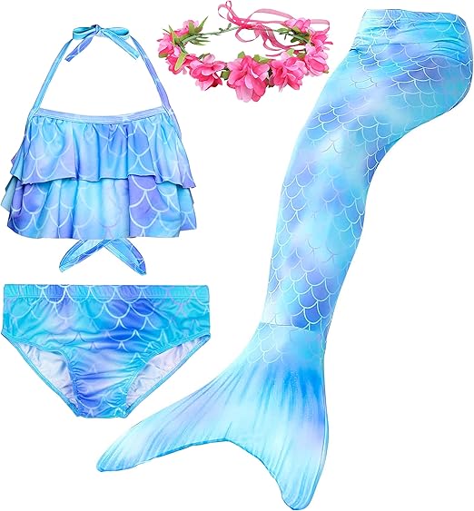 Vestido de baño cola de sirena Clearance