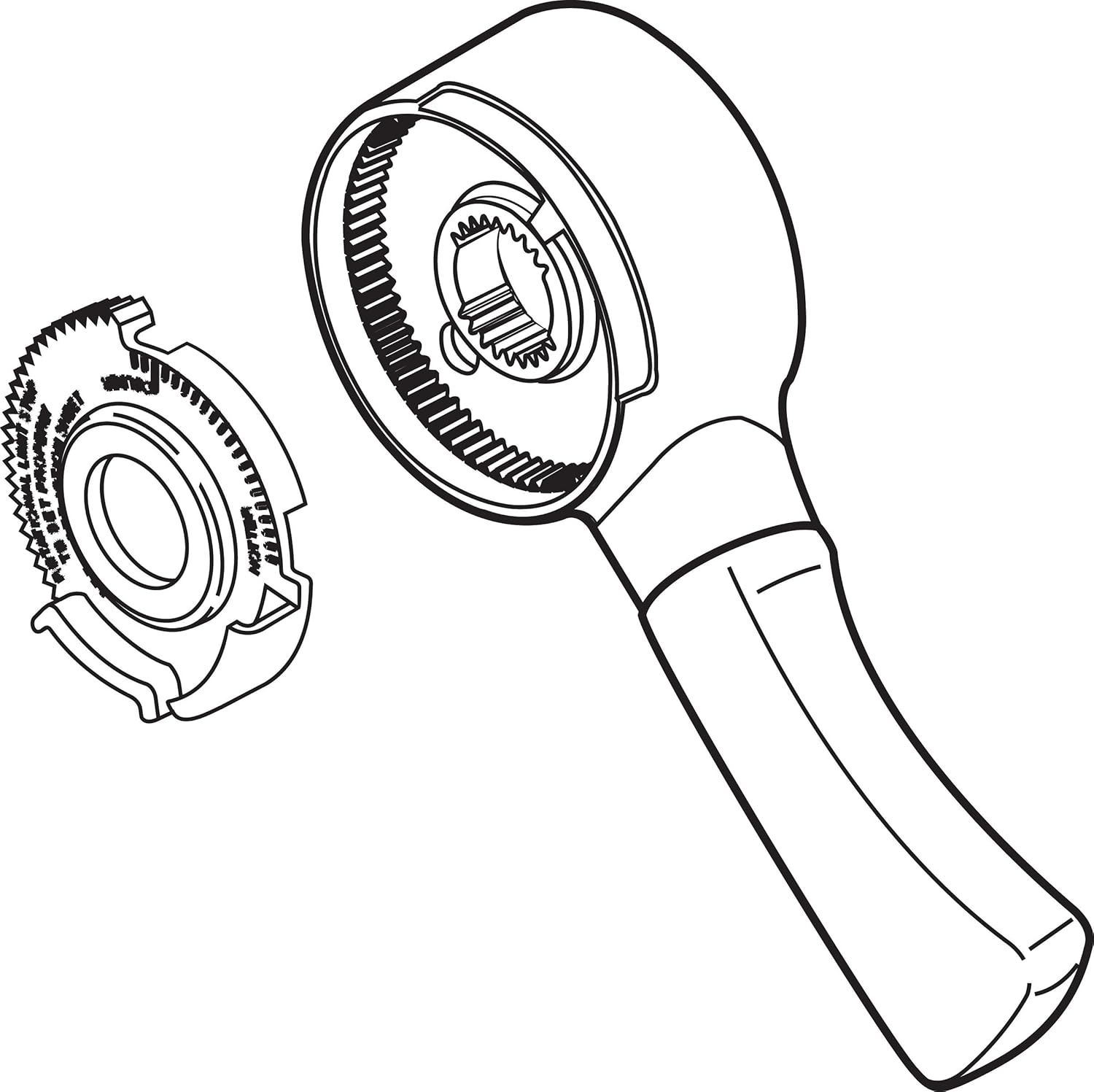 Delta RP61271RB Addison Single Blade Handle Kit - Volume, Venetian Bronze