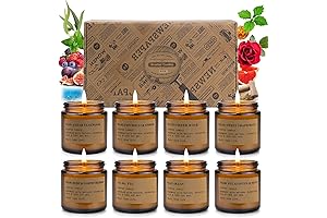 8 Pack Scented Candle Gift Sets for Women