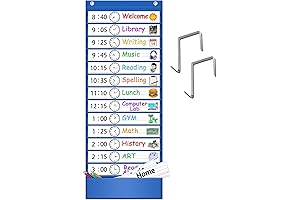 Daily Schedule Pocket Chart: Homeschooling Made Easy