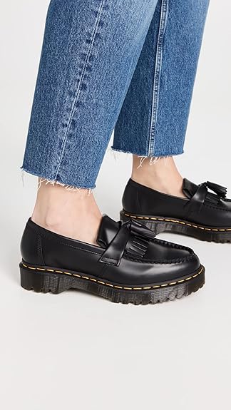 Dr. Martens Women's Adrian Bex, Black, 6 Medium US : Amazon