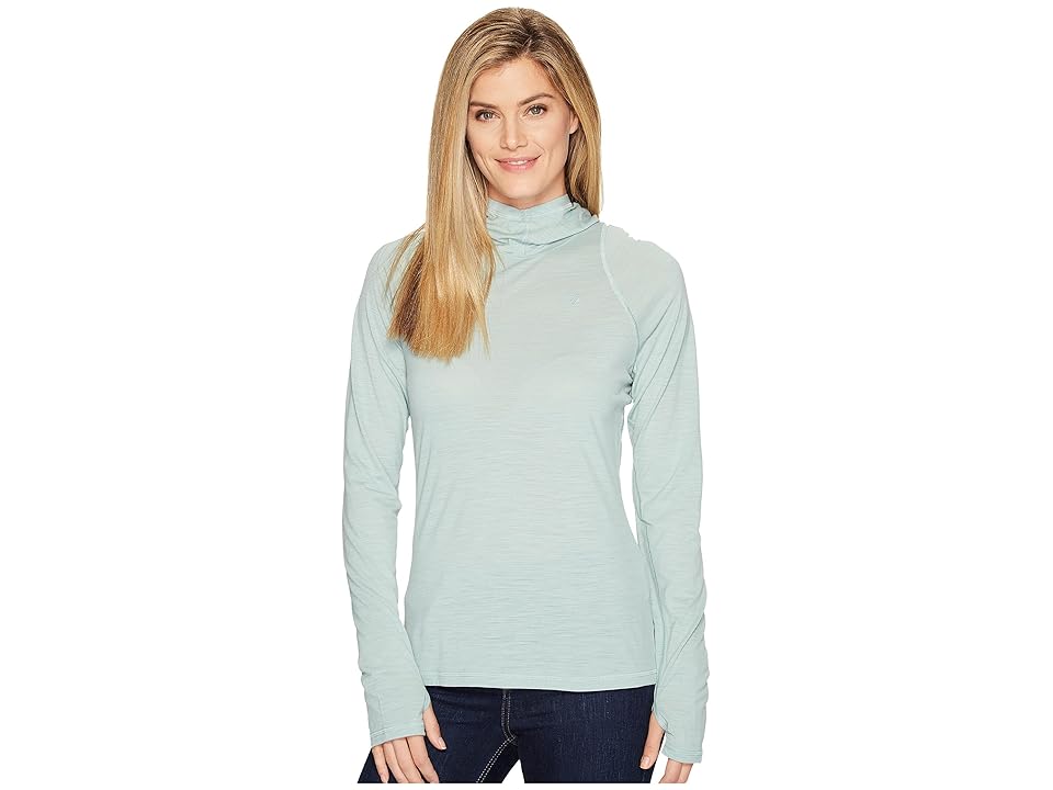 

Fjallraven High Coast Lite Hoodie (Ocean Mist) Women's Sweatshirt