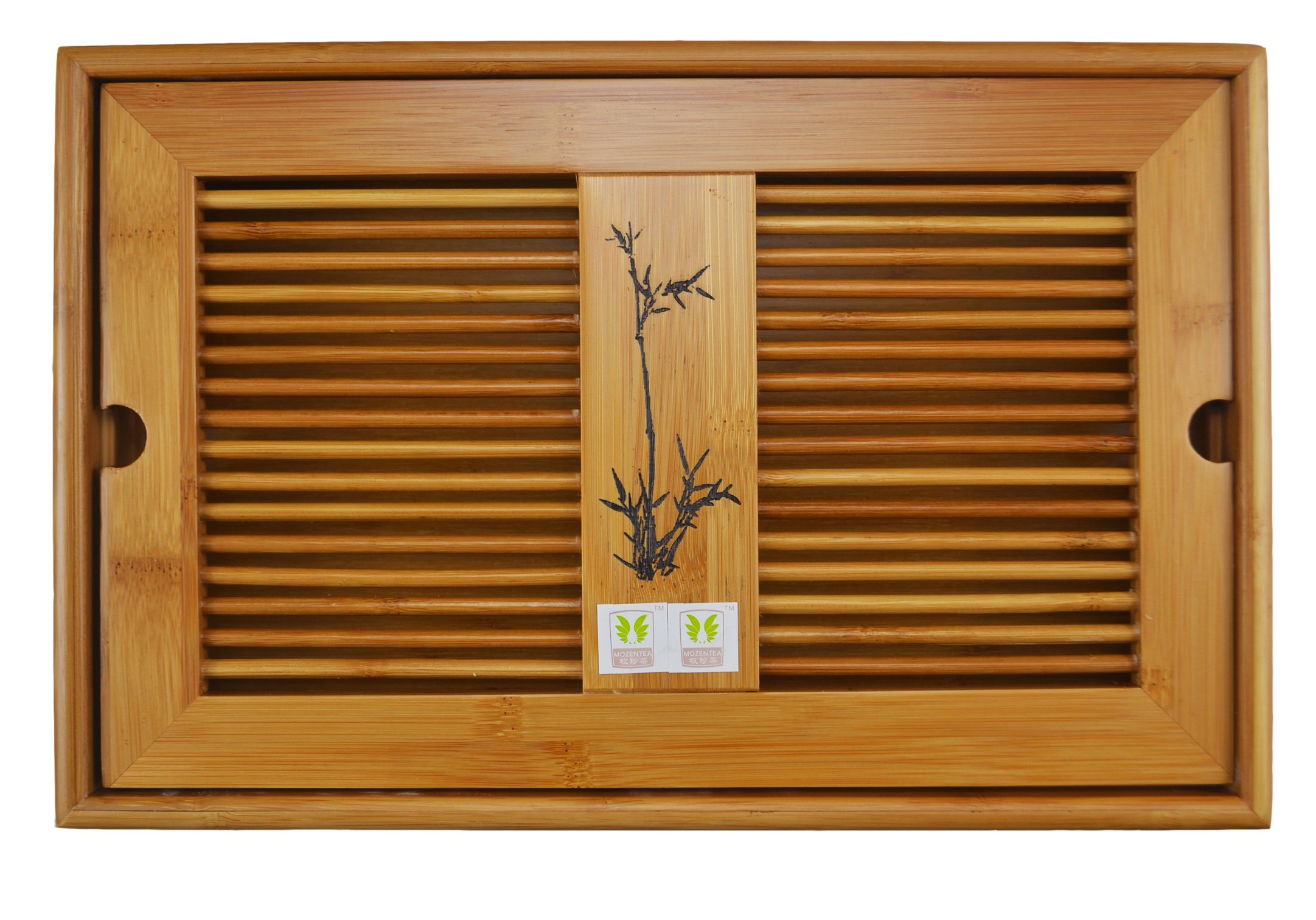 Plateau à thé en bambou Gong Fu Ctr04 S pour service traditionnel chinois