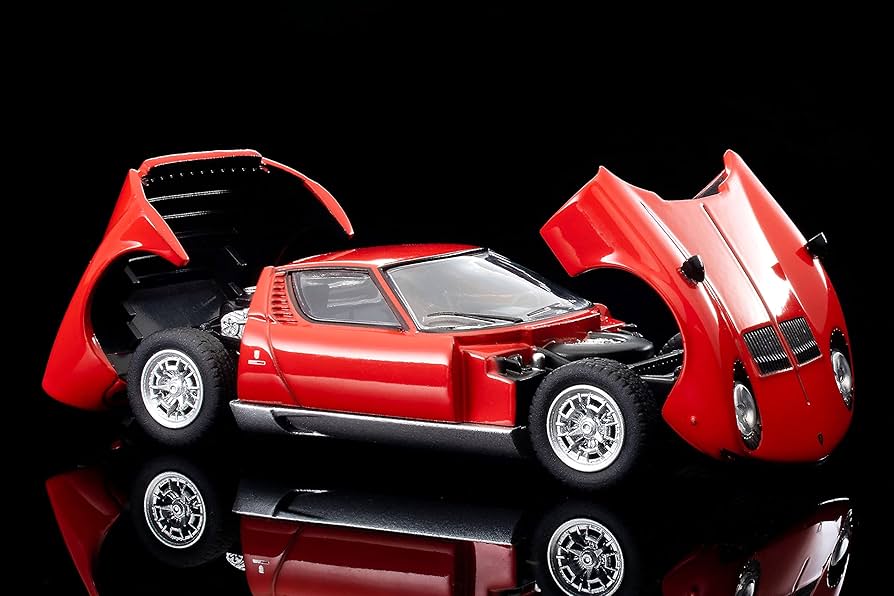 1/64 トミカ トミテックLV ランボル ギーニ ミウラ P400(レッド) Amazon.com: トミーテック(TOMYTEC) Tomica Limited Vintage 1