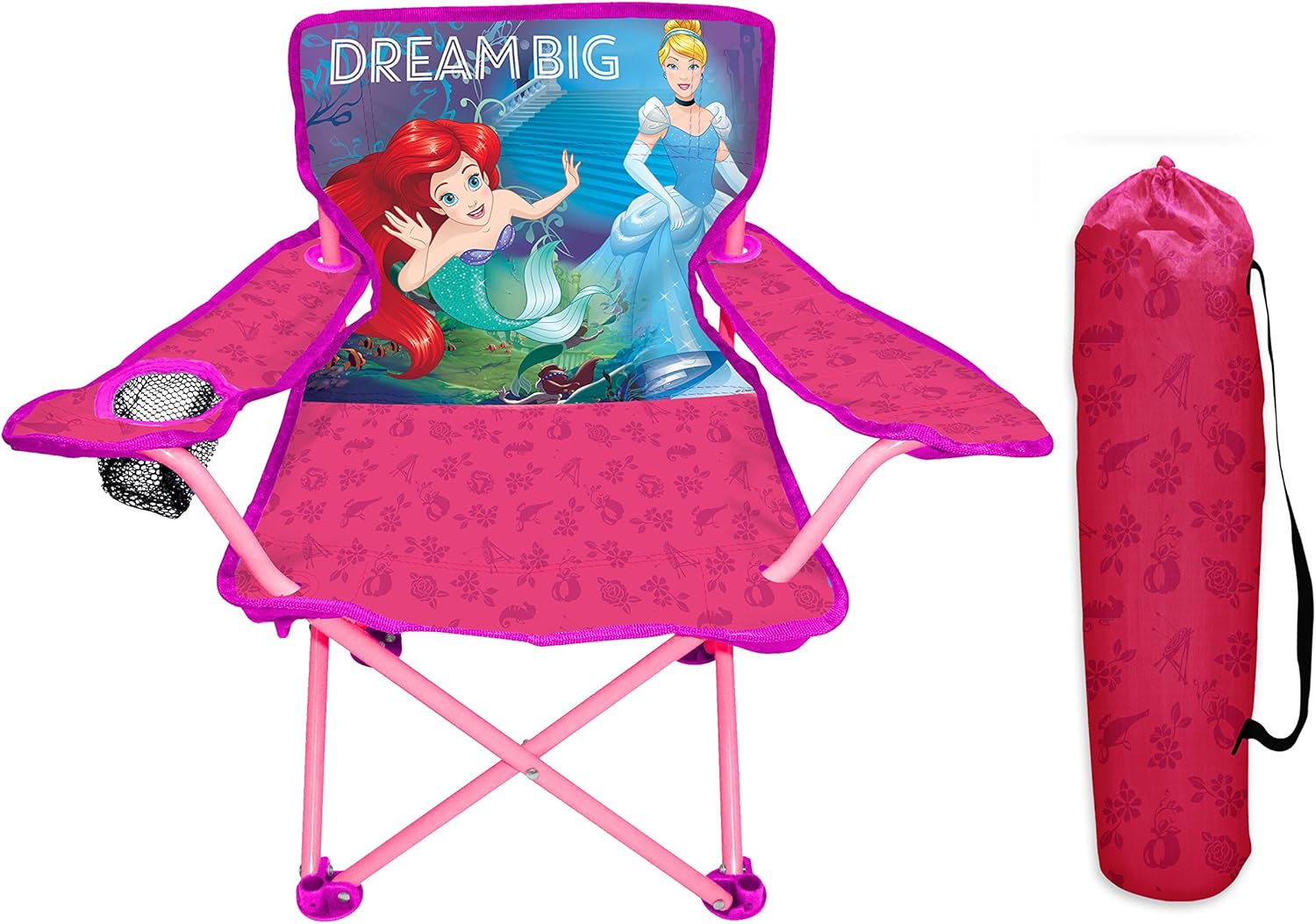 Amazon Co Jp ディズニー プリンセス ハート 強力 折り畳み式 椅子 家具 スポーツ アウトドア