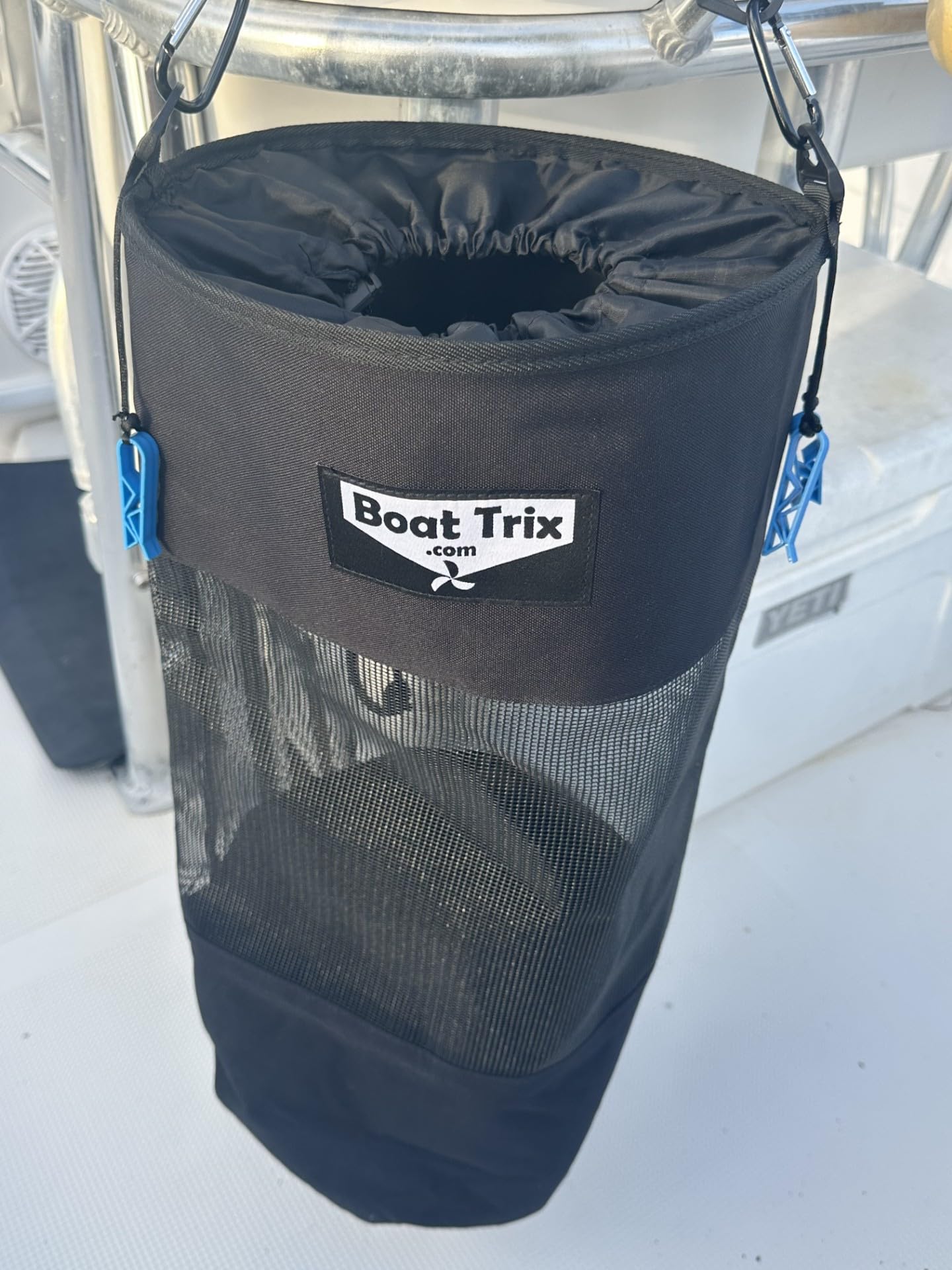 Boat Trix Trash Bag - Medium Hoop Mesh Trash Bag for Your