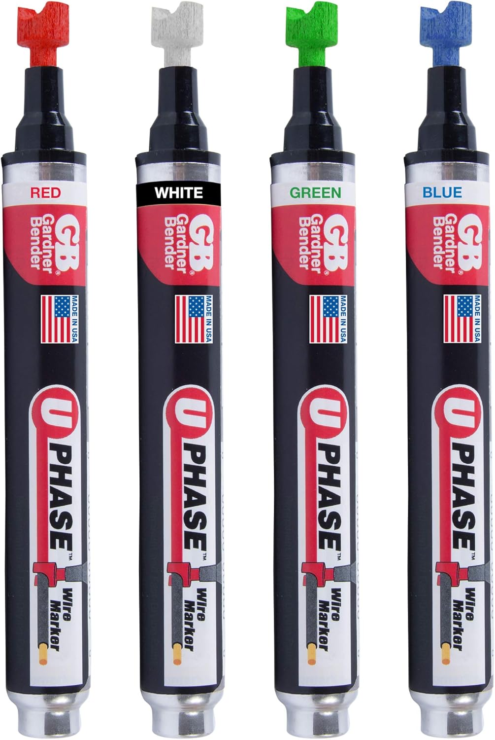 Gardner Bender GWM-AST U-Phase Wire Marker, Assorted