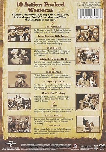 Miniatura 3 de Classic Westerns 10-Movie Collection When Daltons Rode The Virginian Whispering Smith The Spoilers Comanche Territory Sierra Kansas Raiders