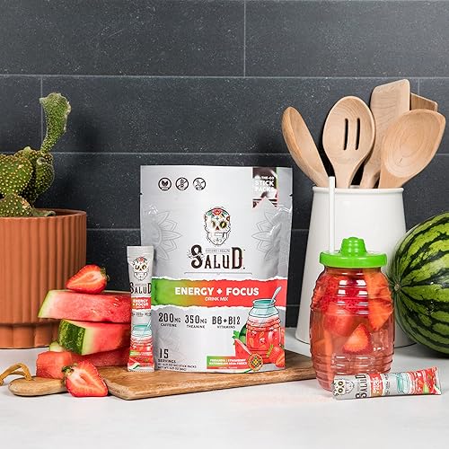 Miniatura 8 de Salud Variety - Paquete de 3  2 en 1 Calm + Sleep (miel de limón), hidratación + inmunidad (hibisco) y energía + enfoque (sandía de fresa)  15