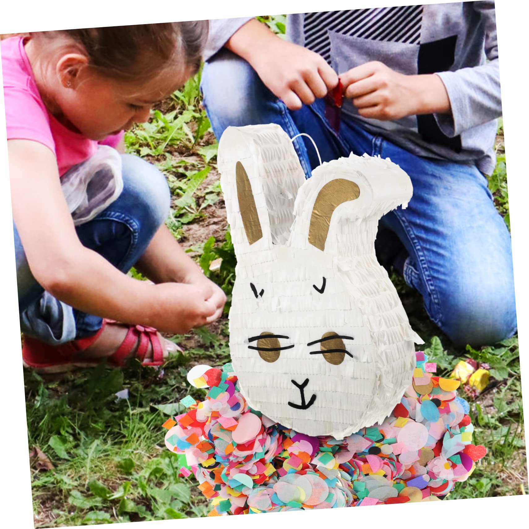 1set Pentolaccia Colorata Per Ragazzo Ragazza Completo Di Maschera e Per Feste Di Compleanno Pasqua e Giochi Di Carnevale Decorazioni Per Eventi Divertenti