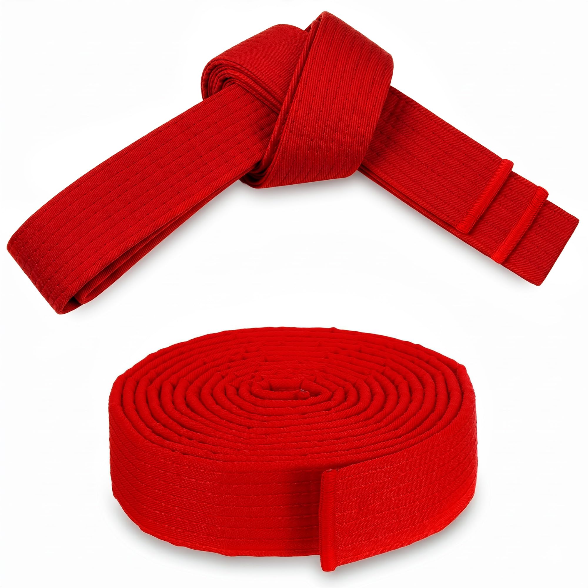 ¥AM BELT RED MIKADO Taekwondo Uniform Red Belt for Women - 86.6