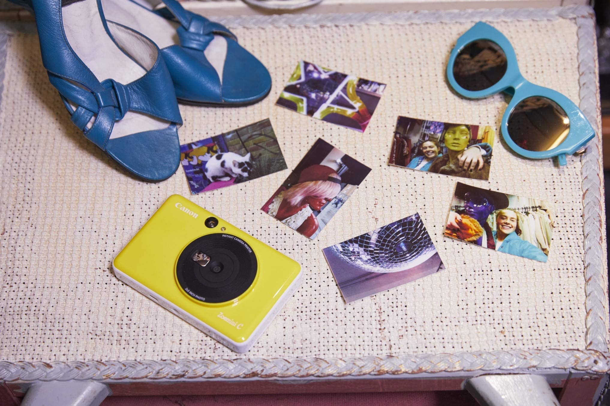 Canon Zoemini C - Fotocamera istantanea, Giallo Limone