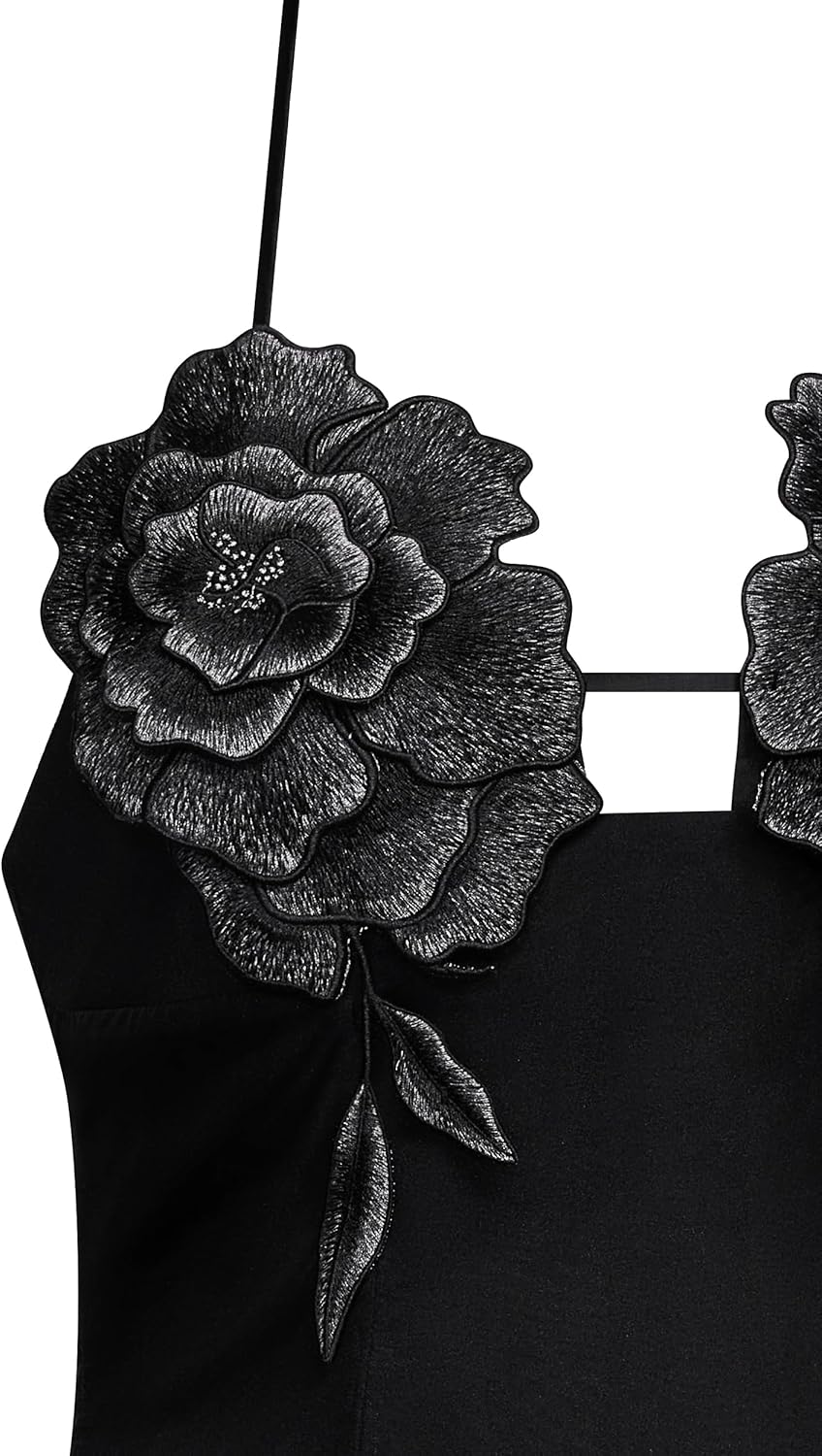 JW PEI Women's Flower Embroidered Mini Dress