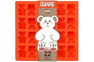 Jumbo Size Silicone Bear Mold for Candy, Soap, and More