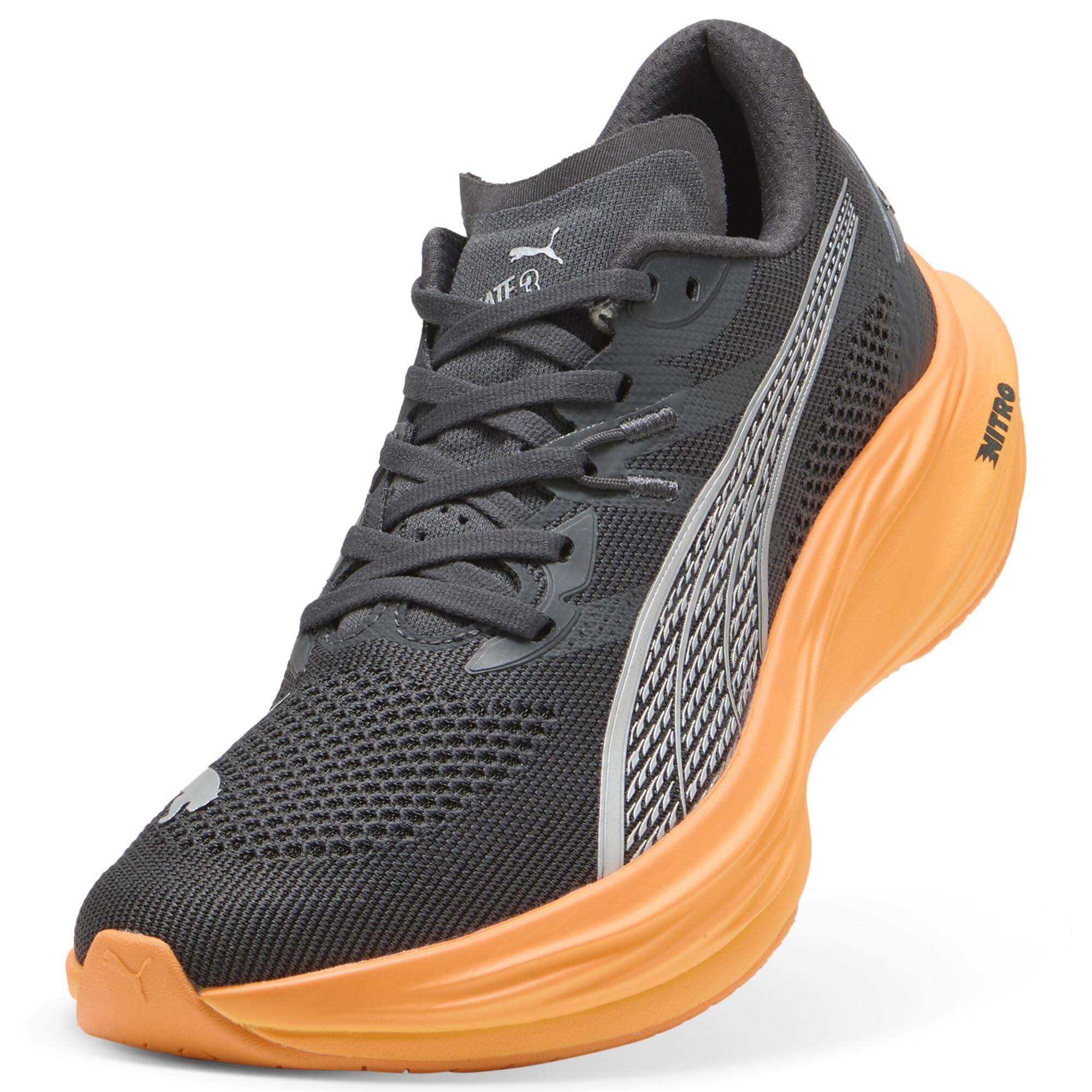 Puma Deviate Nitro 3 Zapatillas para Correr Zapatilla Neutral Hombres puma Black-Speed Blue