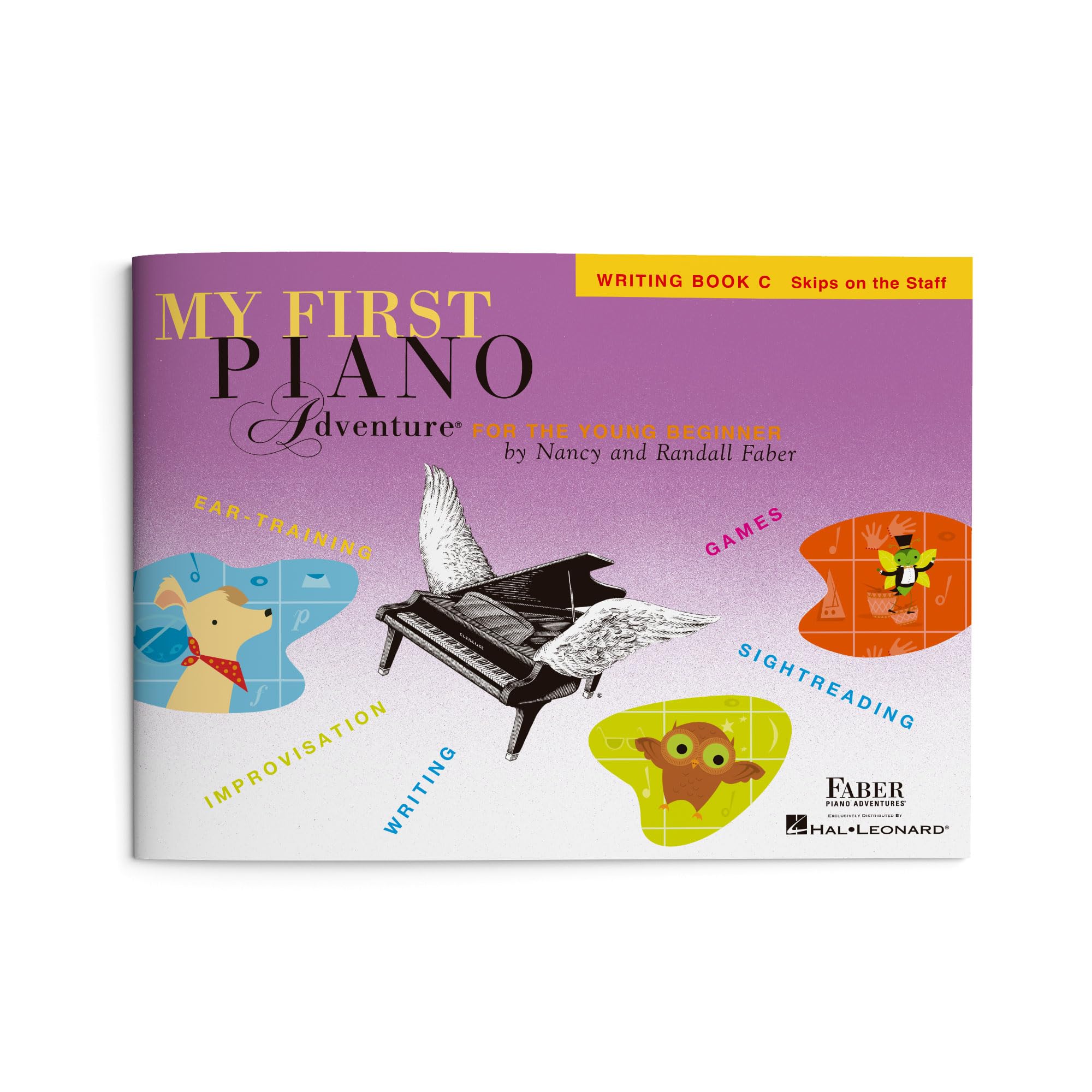 My First Piano Adventure: Writing - Book C | Beginner Piano Theory Workbook for Kids | Sheet Music Songbook with Sightreading and Ear-Training Activities | Faber Piano Adventures Music Writing Book Paperback – Illustrated, January 1, 1997