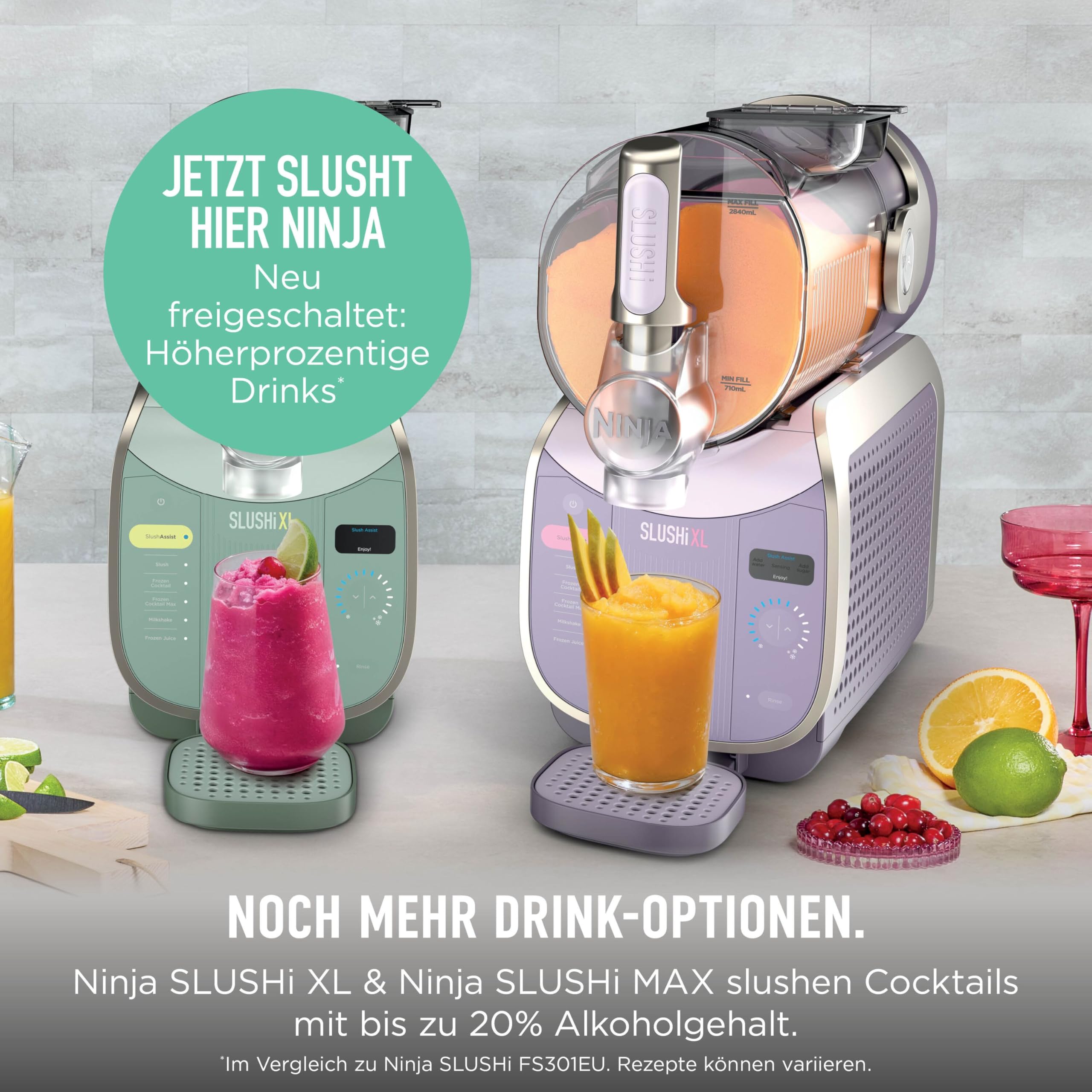 Ninja SLUSHi XL Slush-Eismaschine mit SlushAssist-Technologie, großes Fassungsvermögen von 3,7 l... Ansicht 7