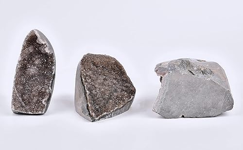 Miniatura 3 de CNYANFEI Piedra preciosa de amatista en racimo de cristal real de amatista, piedra preciosa grande para regalo de cristal curativo, piedra áspera