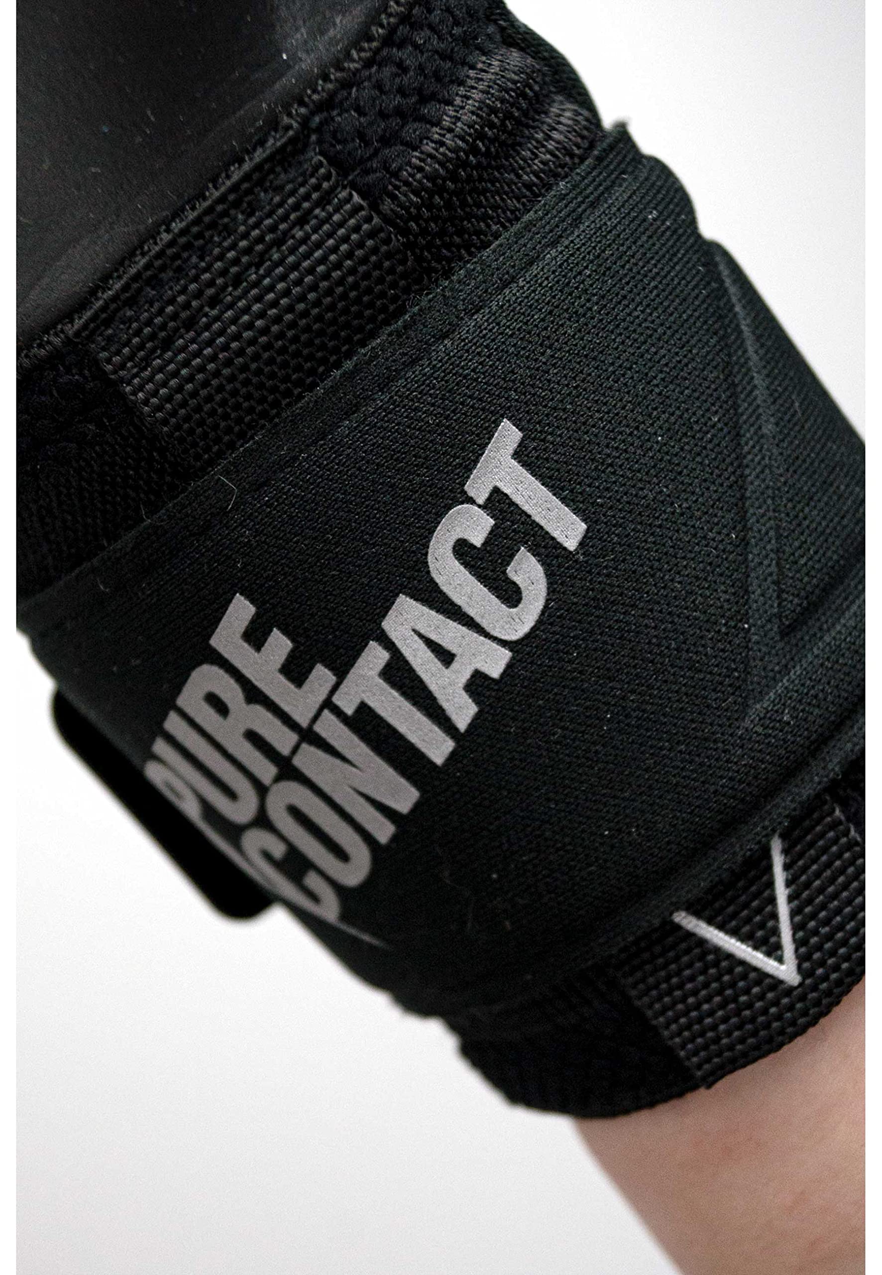 Reusch Pure Contact Infinity guanti da portiere aderenti e traspiranti guanti da calcio per adulti per uomo e donna, particolarmente adatti per l'erba sintetica