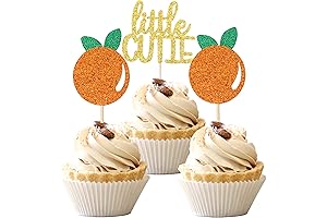 Little Cutie Cupcake Toppers: The Sweetest Addition to Your Citrus-Themed Party