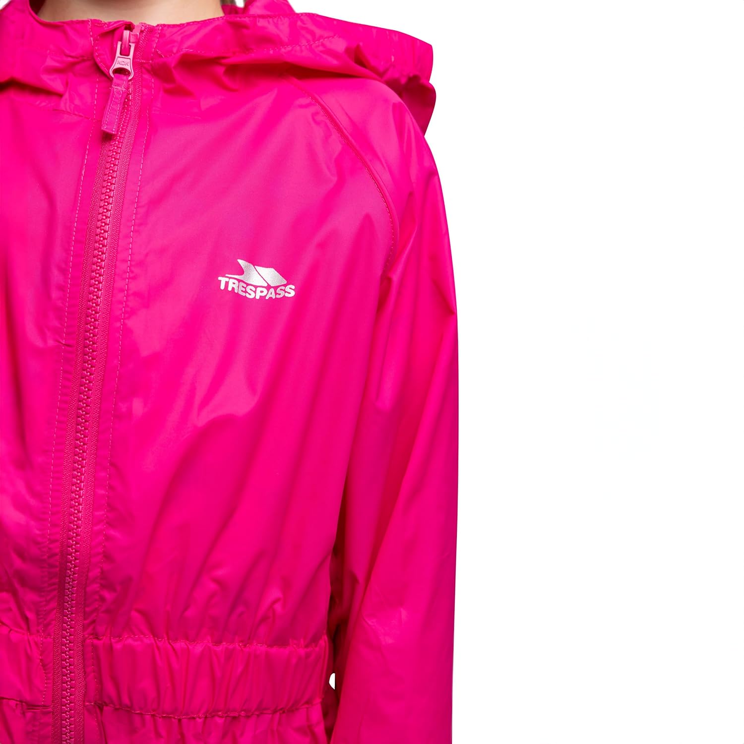 BUTTON Boys Waterproof Windproof Breathable All In One Rain Suit