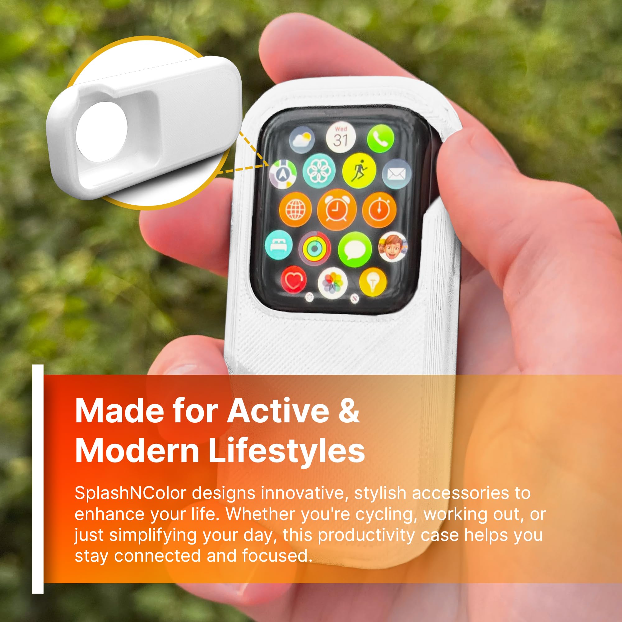 Amazon.com: SplashNColor Productivity Case Compatible with Apple