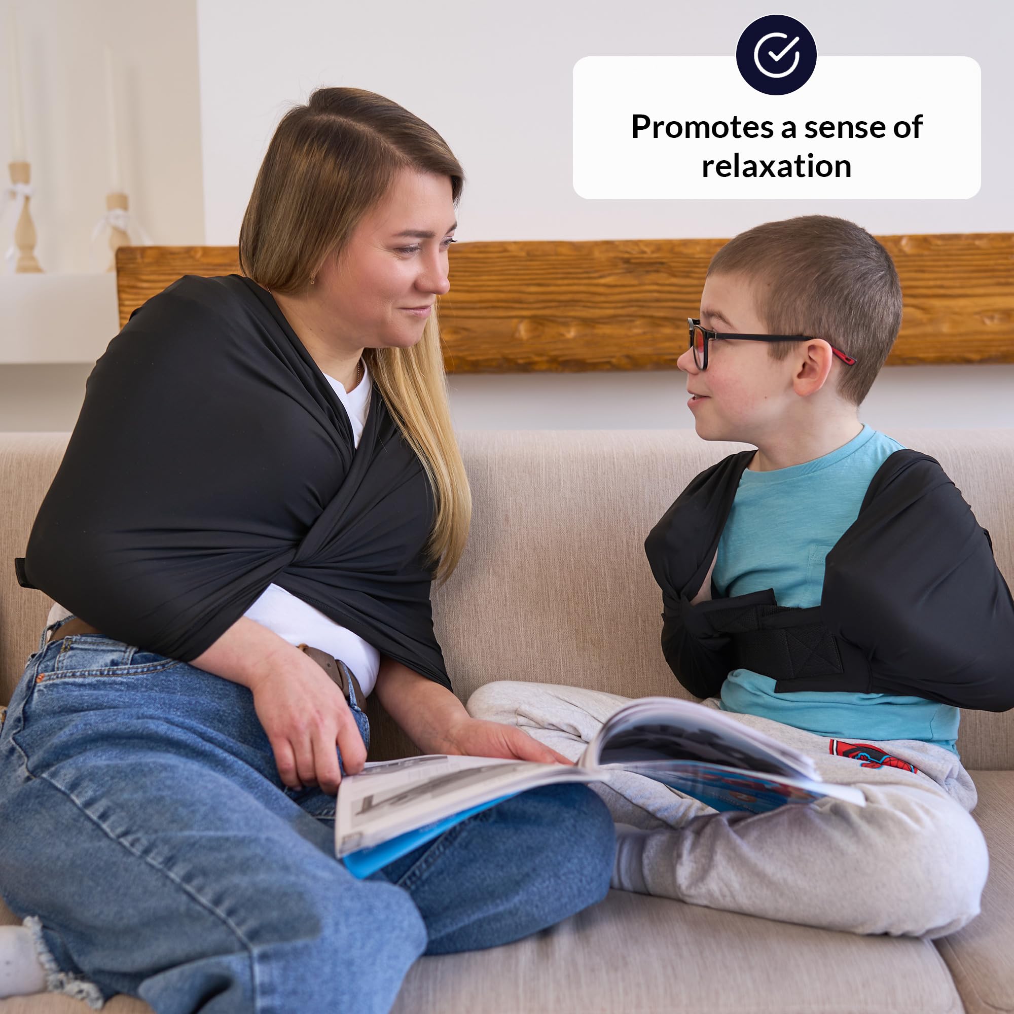 T-Shirt de Compression Adulte | Haut Sensoriel pour Autisme, TDAH et Anxiété | Hommes et Femmes | Pression Profonde Sensorielle | Gilet Apaisant Ajustable