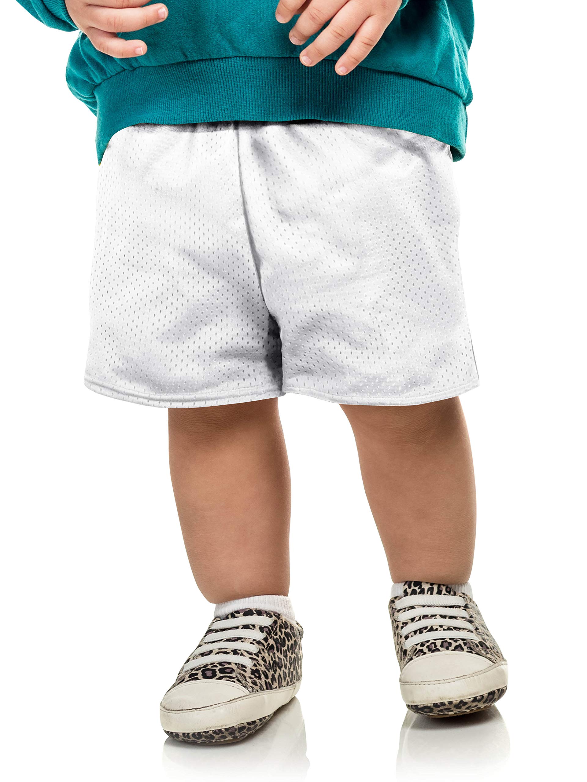 Ma Croix Essentials Kids Mesh Shorts PE School Basketball Elastic Waist Band Athletic Sports