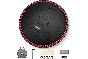 MOOZICA 14" Steel Tongue Drum