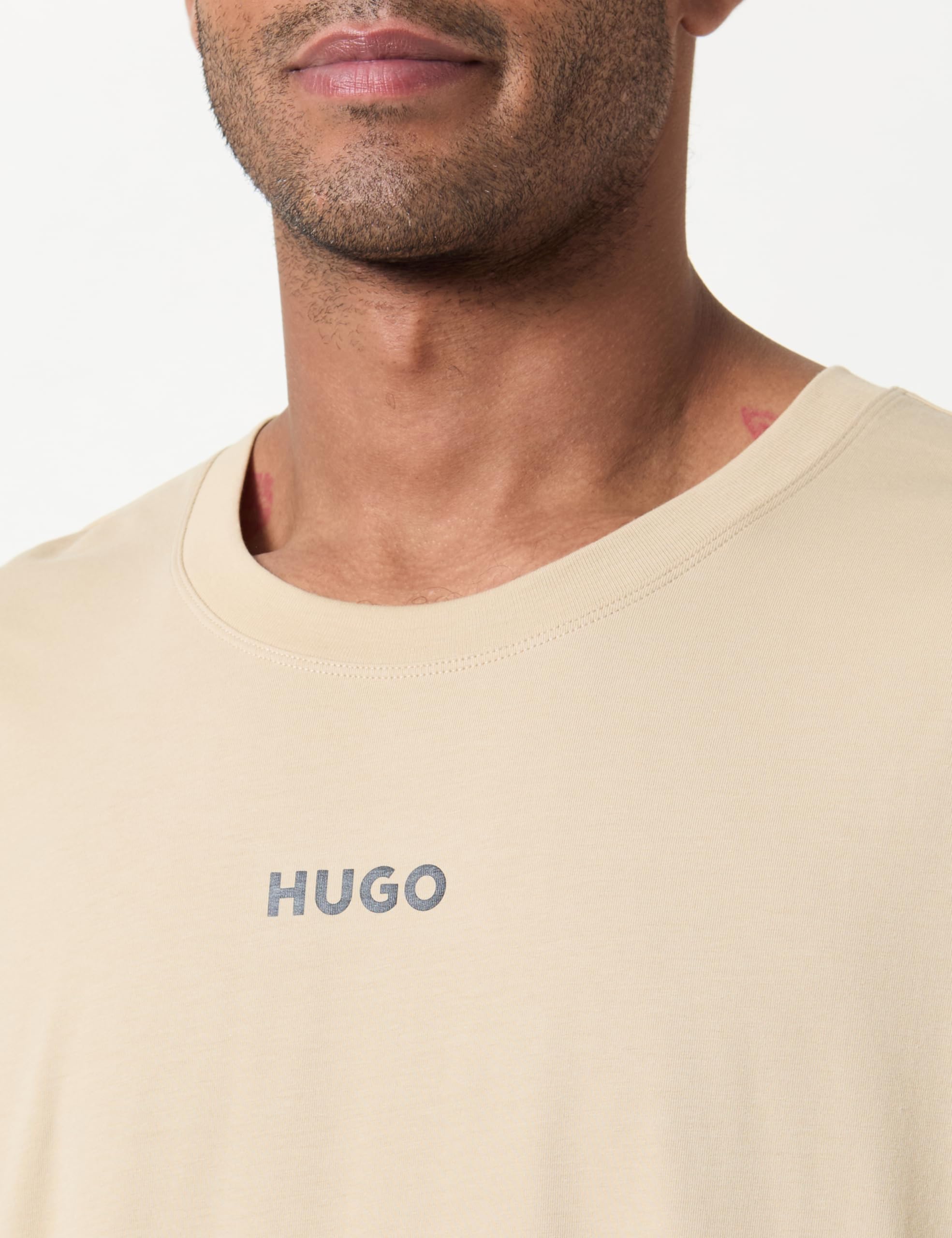 HUGO Linked T-Shirt Camiseta De Pijama para Hombre