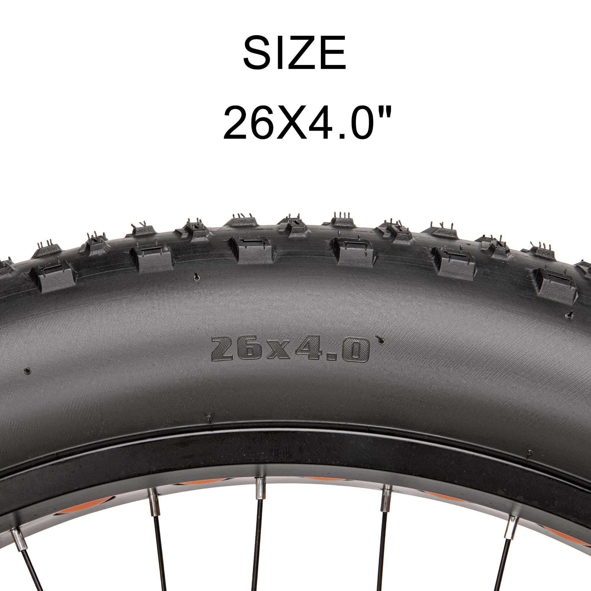 新品未使用　26インチ 4.0インチ　ファットバイク用リアタイヤ Amazon | Cycle Design(サイクルデザイン) タイヤ ファット