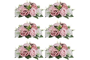 NUPTIO Captivating Fake Flower Centerpiece