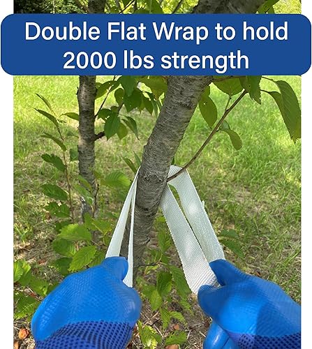 Miniatura 3 de Kit de estacas de árbol resistente, estacas de árbol de 15.7 pulgadas y soportes para árboles jóvenes y nuevas plantas, kit de enderezamiento de