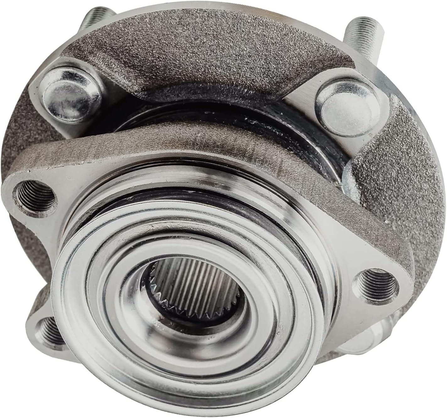 Detroit Axle - Front Left CV Axle Shaft + Wheel Hub & Bearing Replacement for 2007 2008 2009 2010 2011 Nissan Versa 1.8L - 2pc Set