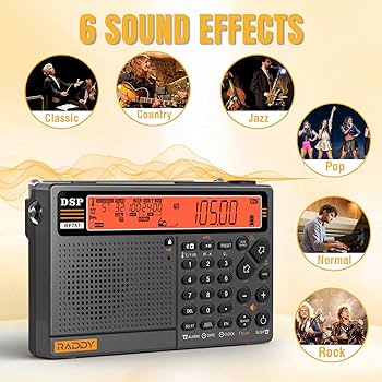 Amazon.com: Raddy RF757 APP Control Shortwave Radio