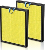 Vista 1 de Filtro de repuesto Vital 200S para mascotas para el purificador de aire LEVOIT Vital 200S y Vital 200S-P, filtro HEPA y de carbón activado, Vital