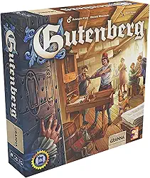 Galápagos, Gutenberg, Jogo de tabuleiro,1 a 4 jogadores, 14+, 60-120 min e Competitivo.