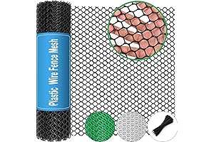 Snake Defense with Plastic Wire Mesh Fencing: Keep Pests Out, Plants Safe