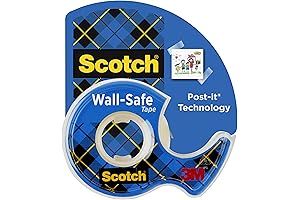 Wall-Safe Tape: Secure, Clean, Invisible, Display-Friendly