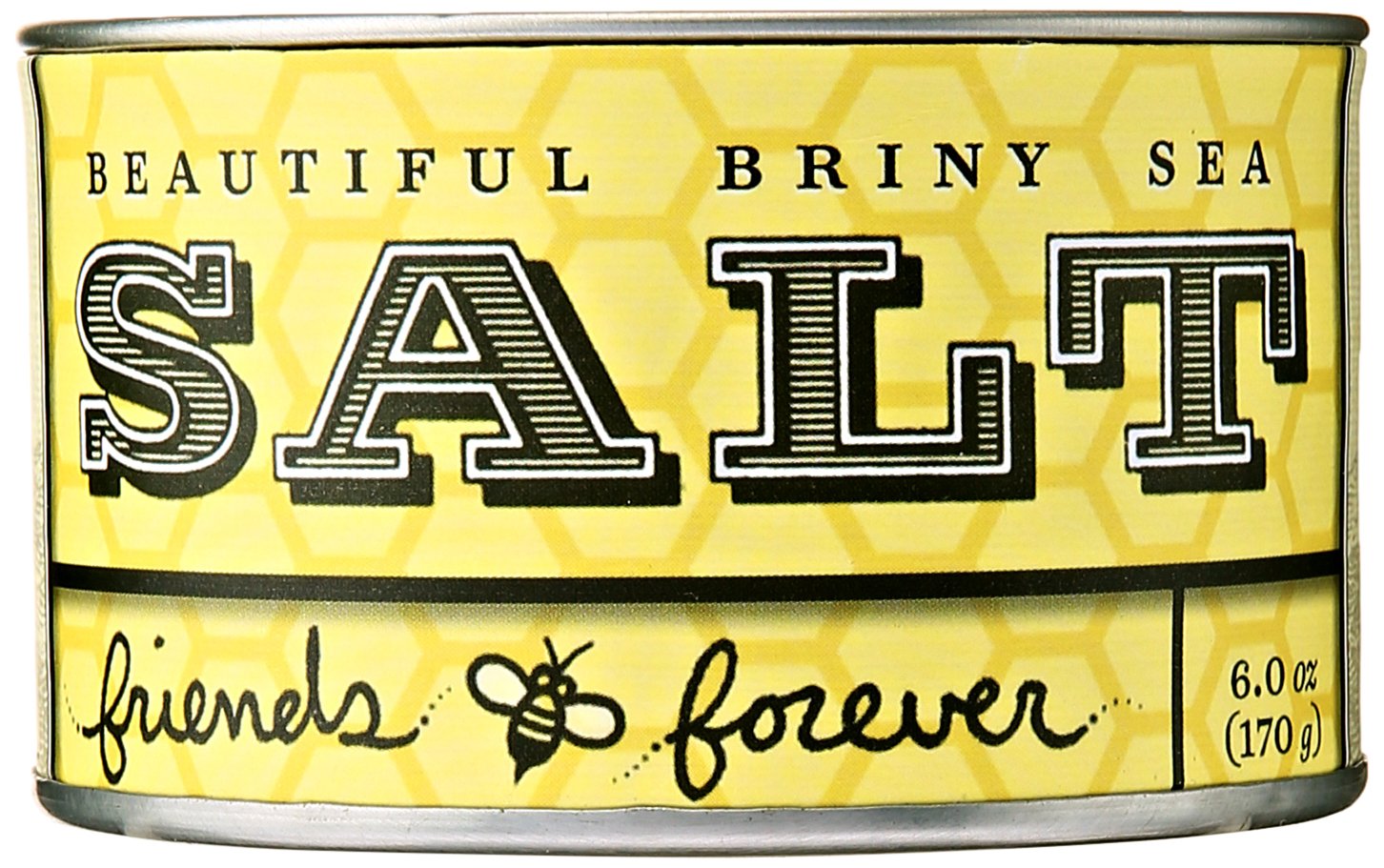 BEAUTIFUL BRINY SEA Friends Forever Sea Salt, 4 OZ
