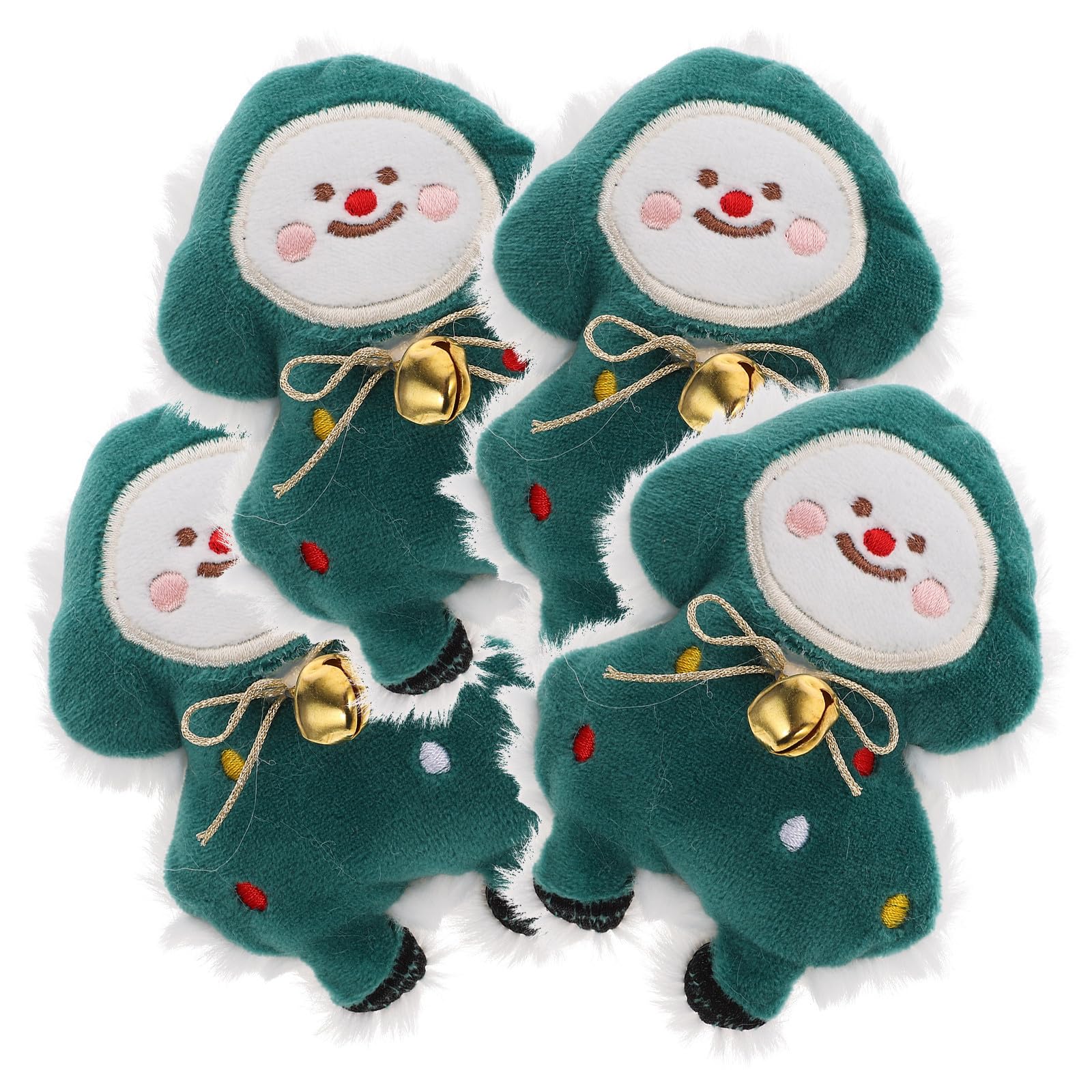 FRCOLOR 20 Stück Katzenkauspielzeug Weihnachtsbaum mit Katzenminze aus