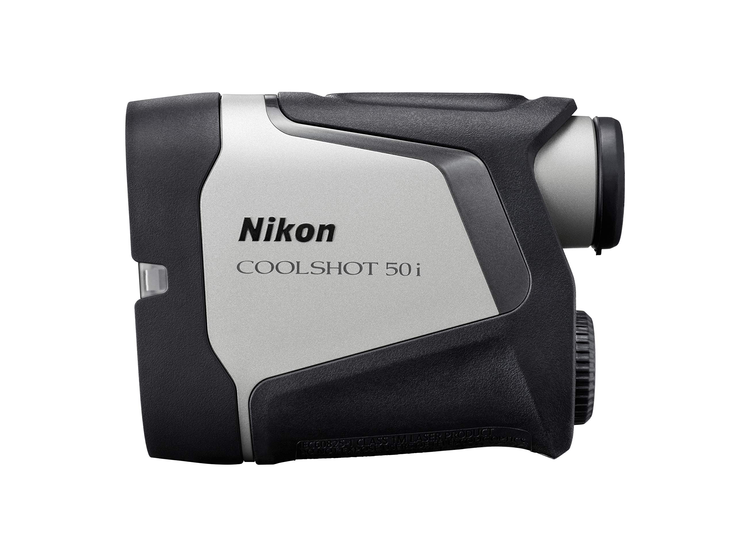 Nikon Coolshot 50i Telemetro Laser con Magnete per Innesto Incorporato, Regolazione dell'Inclinazione, Dual Locked on Quake, Grigio
