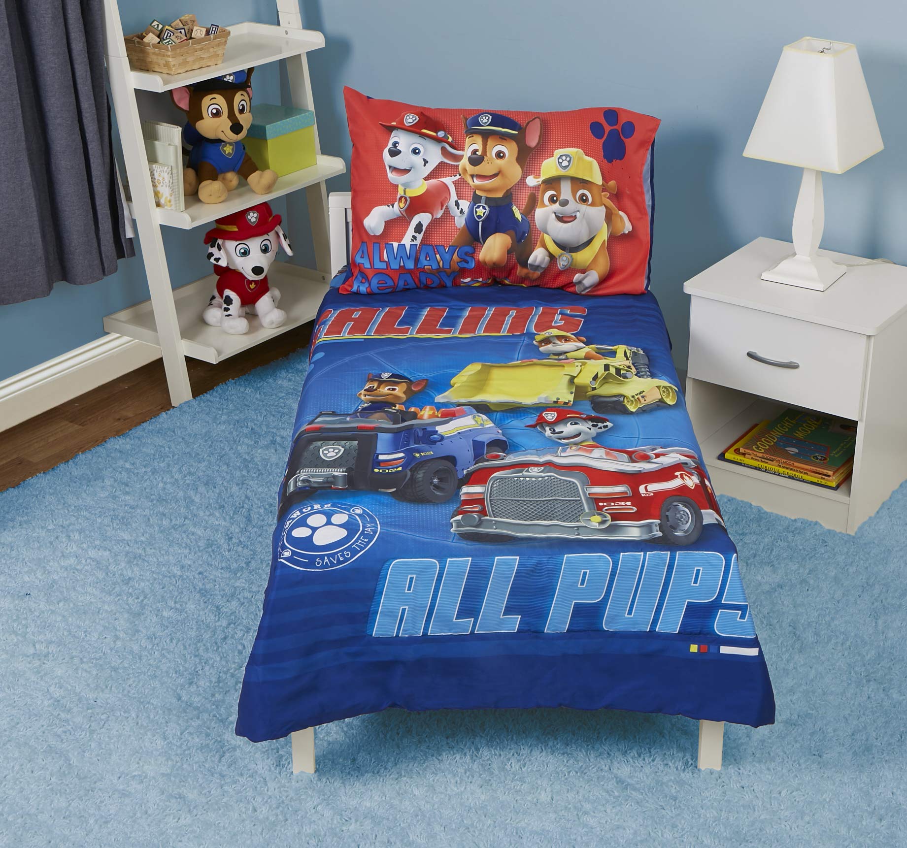 Paw Patrol Paw Patrol Calling All Pups 4 Piece Toddler Bedding Set