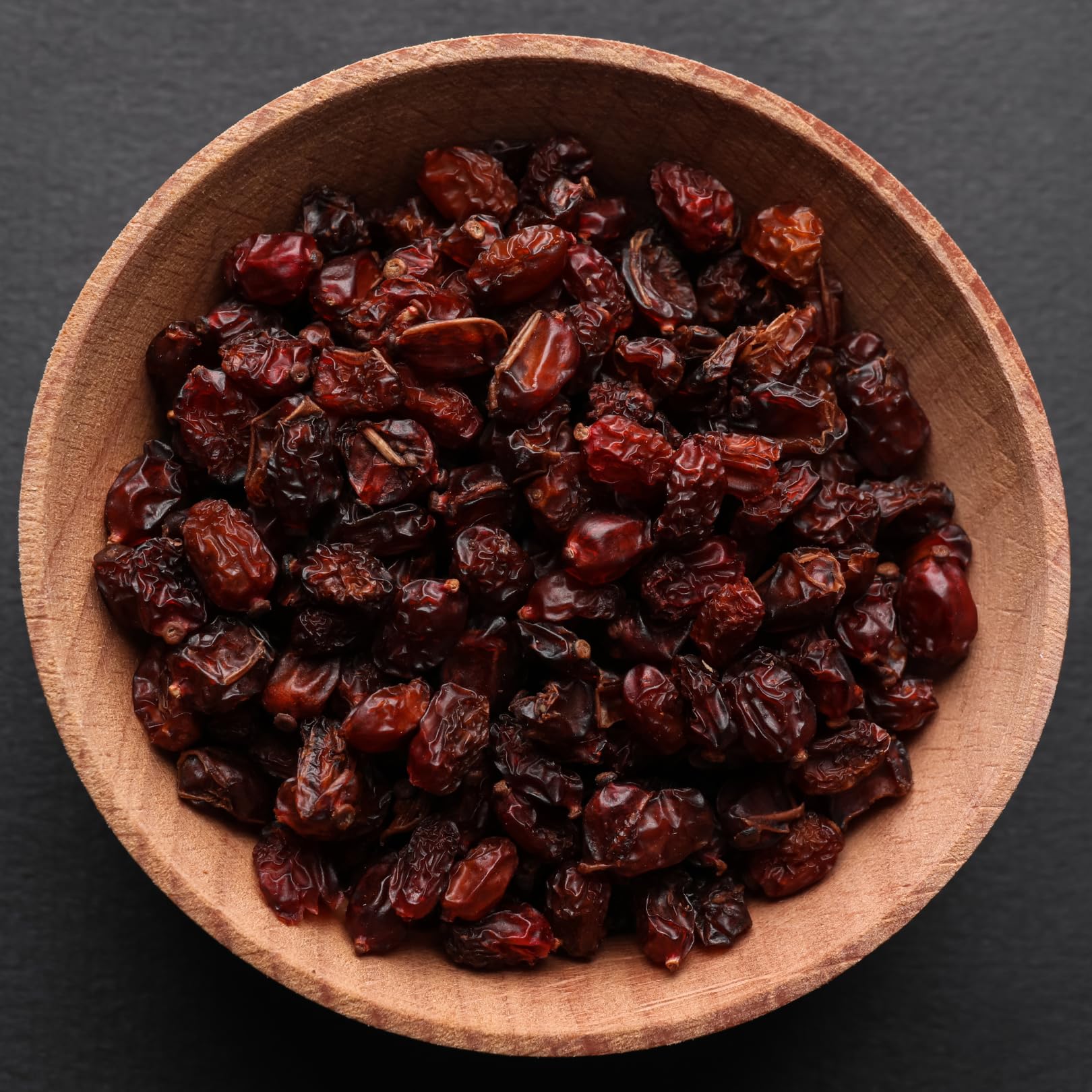 Govinda Bayas de agracejo orgánicas, secas (500 g), naturales, calidad de alimentos crudos, cultivo orgánico, vegano, bajo en grasa, ideal para cocinar, hornear y picar | DE-ÖKO-001