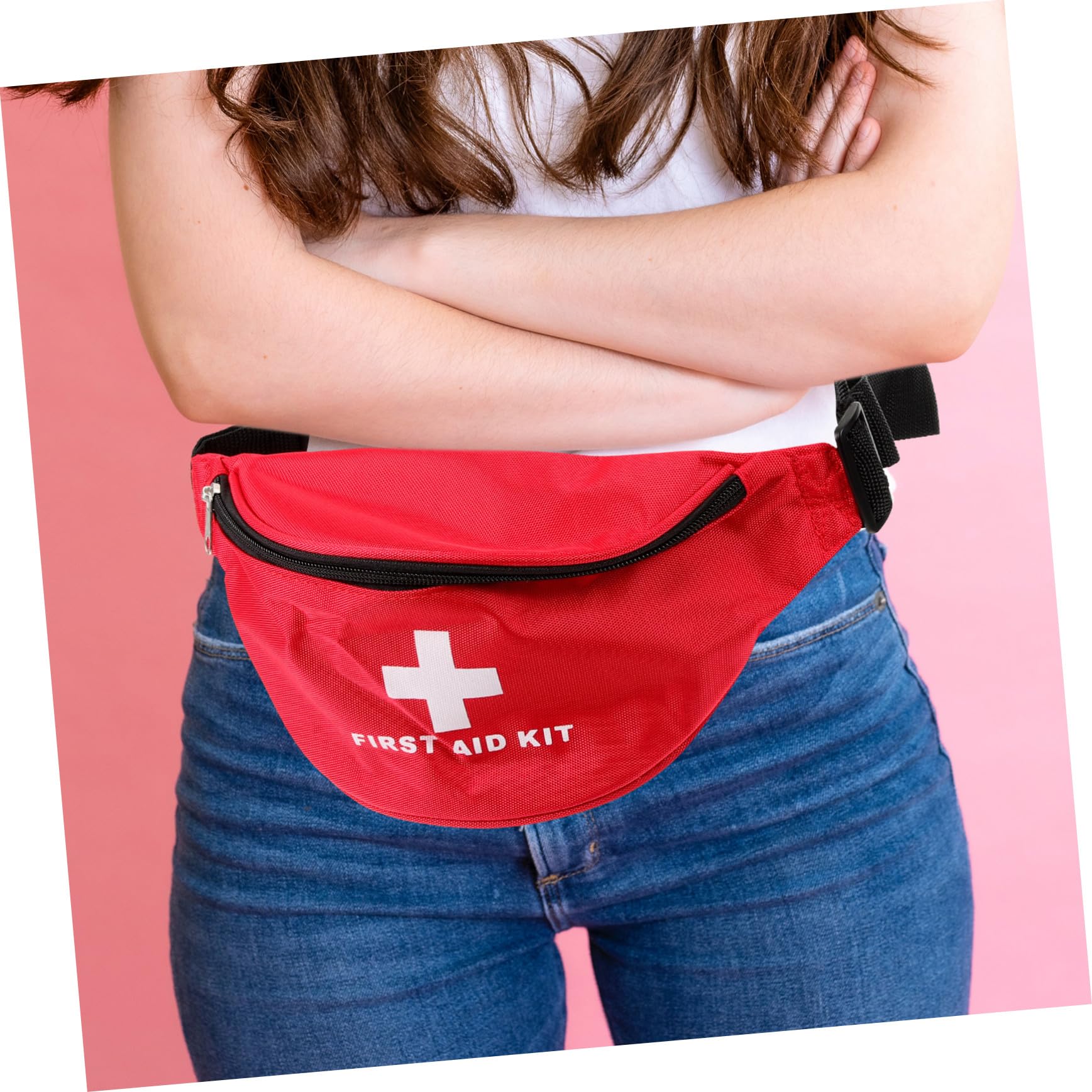 Toddmomy 3 Series Bolsa De Primeros Auxilios Botiquín De Primeros Auxilios Para El Coche Kit De Emergencia En El Hogar Botiquín De Coche Tela De Nailon Rojo 2 Piezas X 3