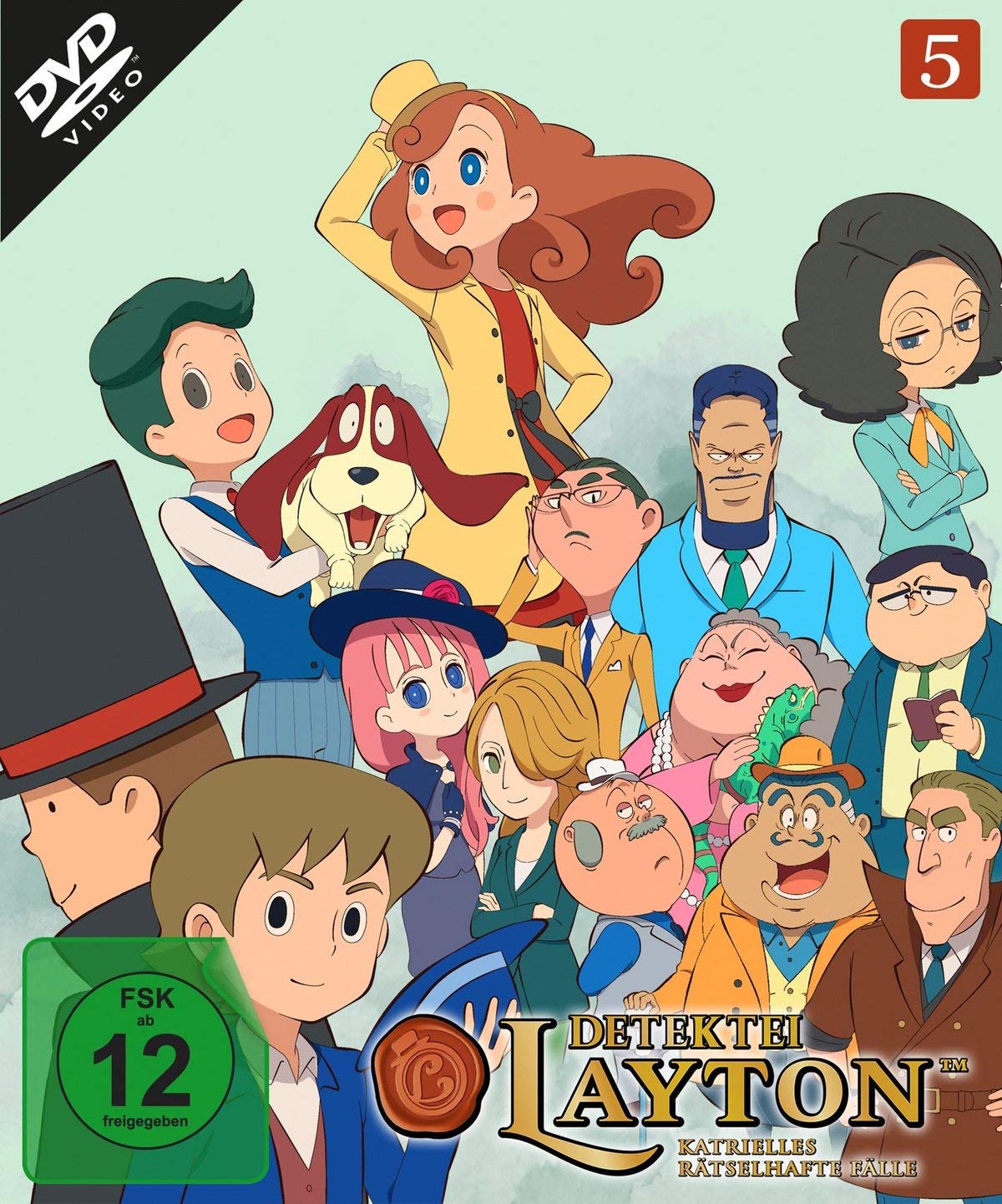 Detektei Layton - Katrielles rätselhafte Fälle: Volume 5 (Ep. 41-50) [2 DVDs]