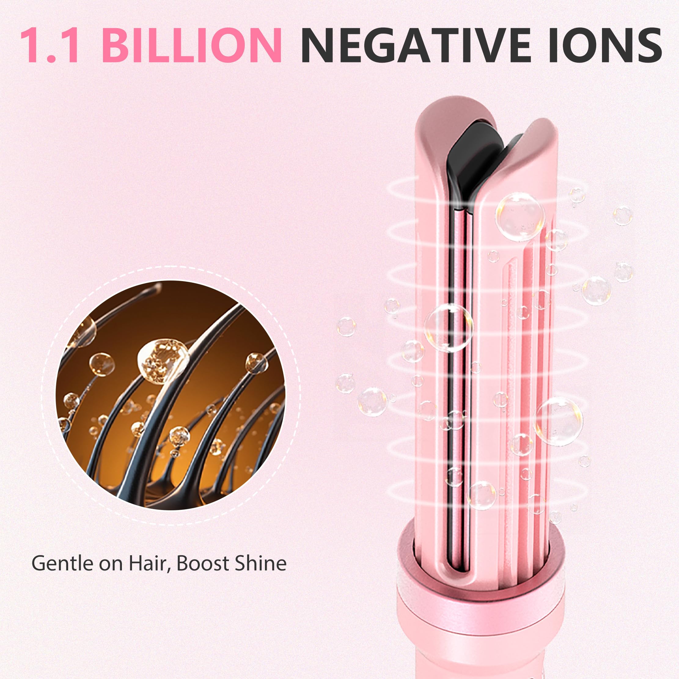 FORLIFA Automatic Rotating Curling and Straightening Iron