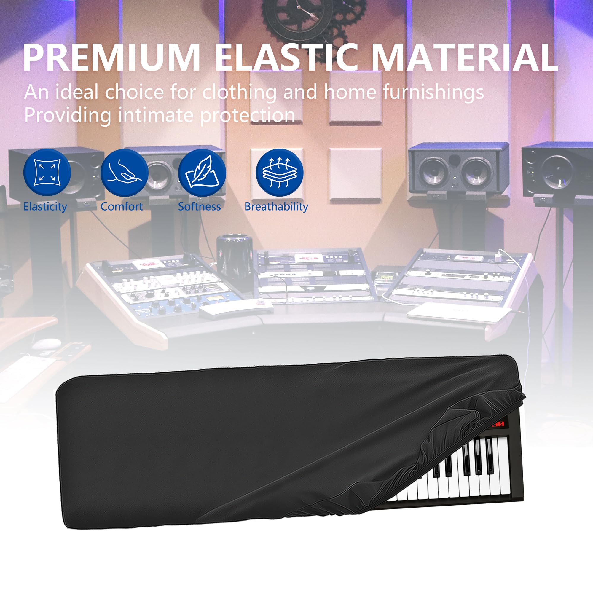 Amazon | Musiin 61キーシンセサイザーダストカバー、Roland XPS-30